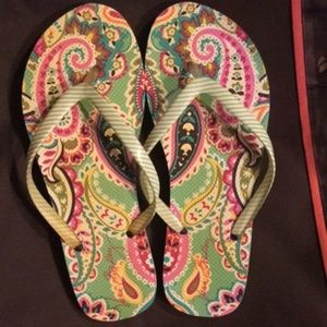 Vera Bradley Flip Flops
